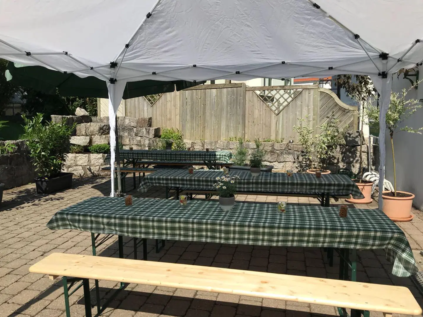 Hotel Hohe Schule Terrasse