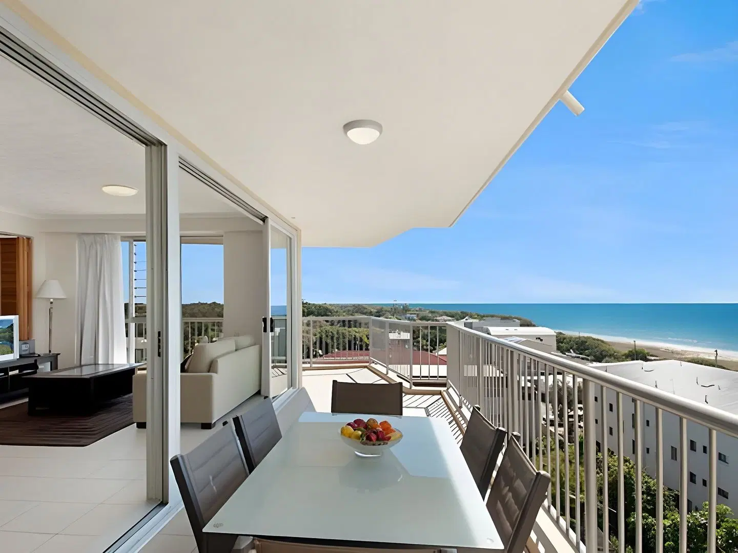 On The Beach Resort Bribie Island Terrasse