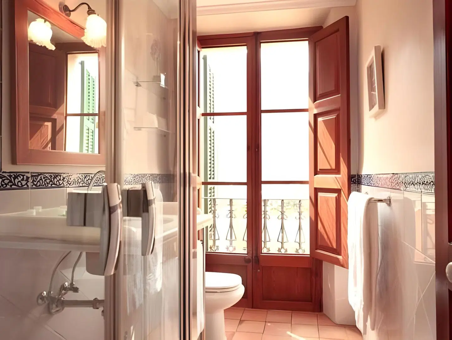 Hotel D'es Puig Badezimmer