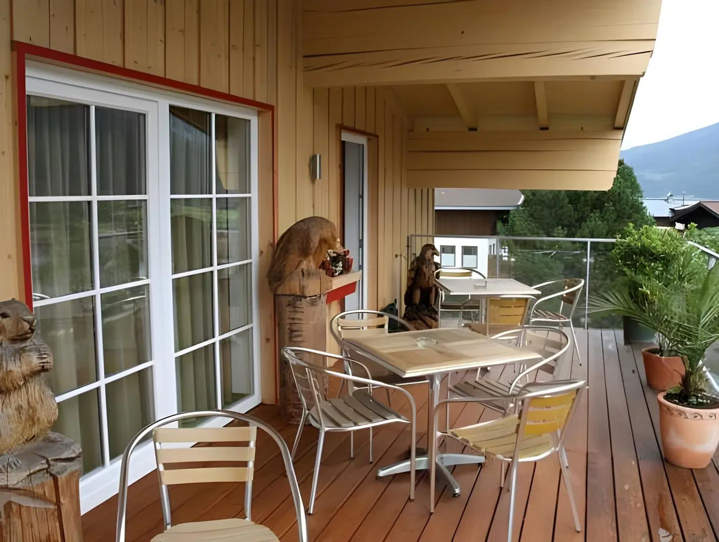 Hotel Garni Pinzgau Terrasse