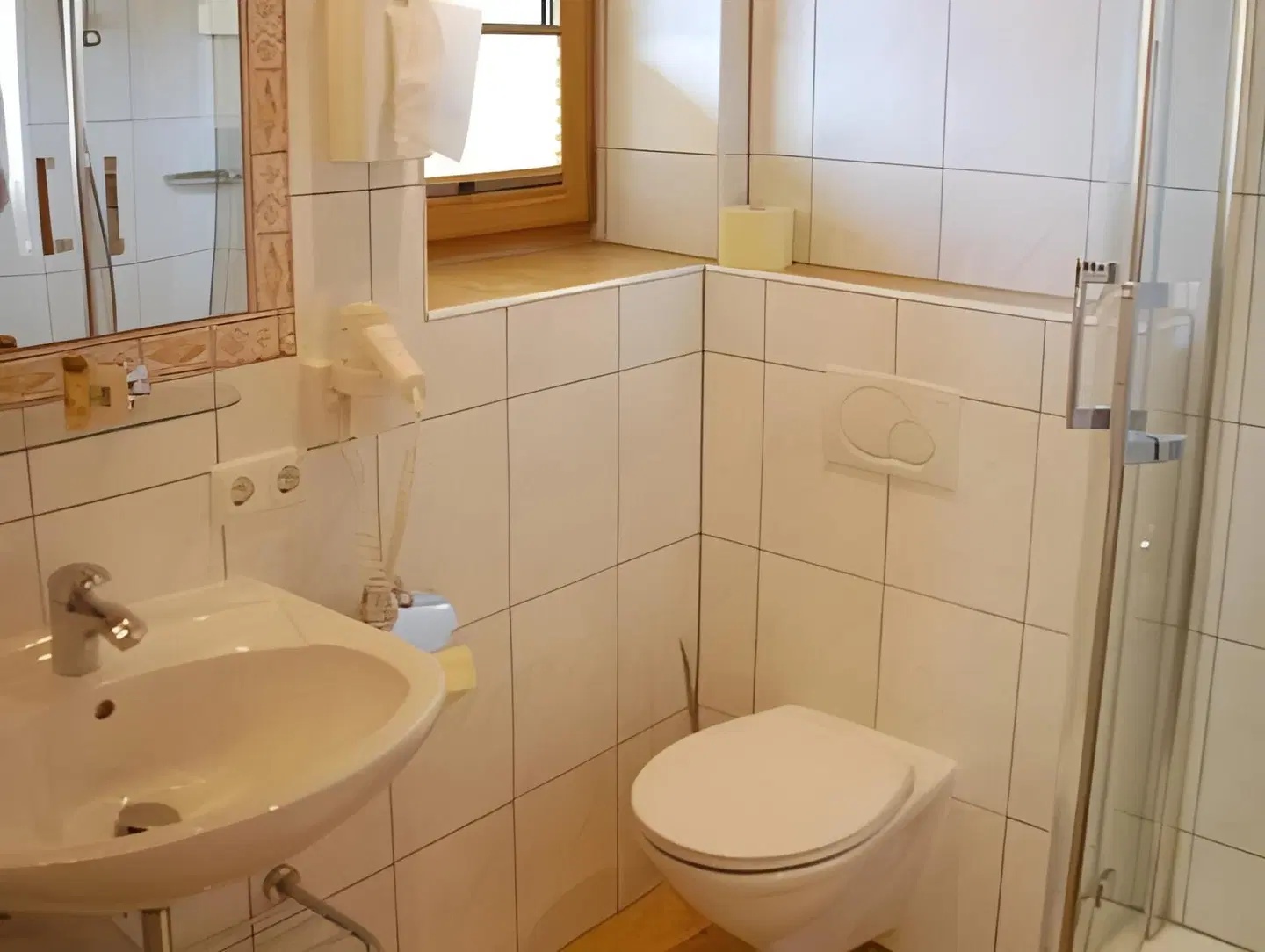 Pension Ederhof Badezimmer
