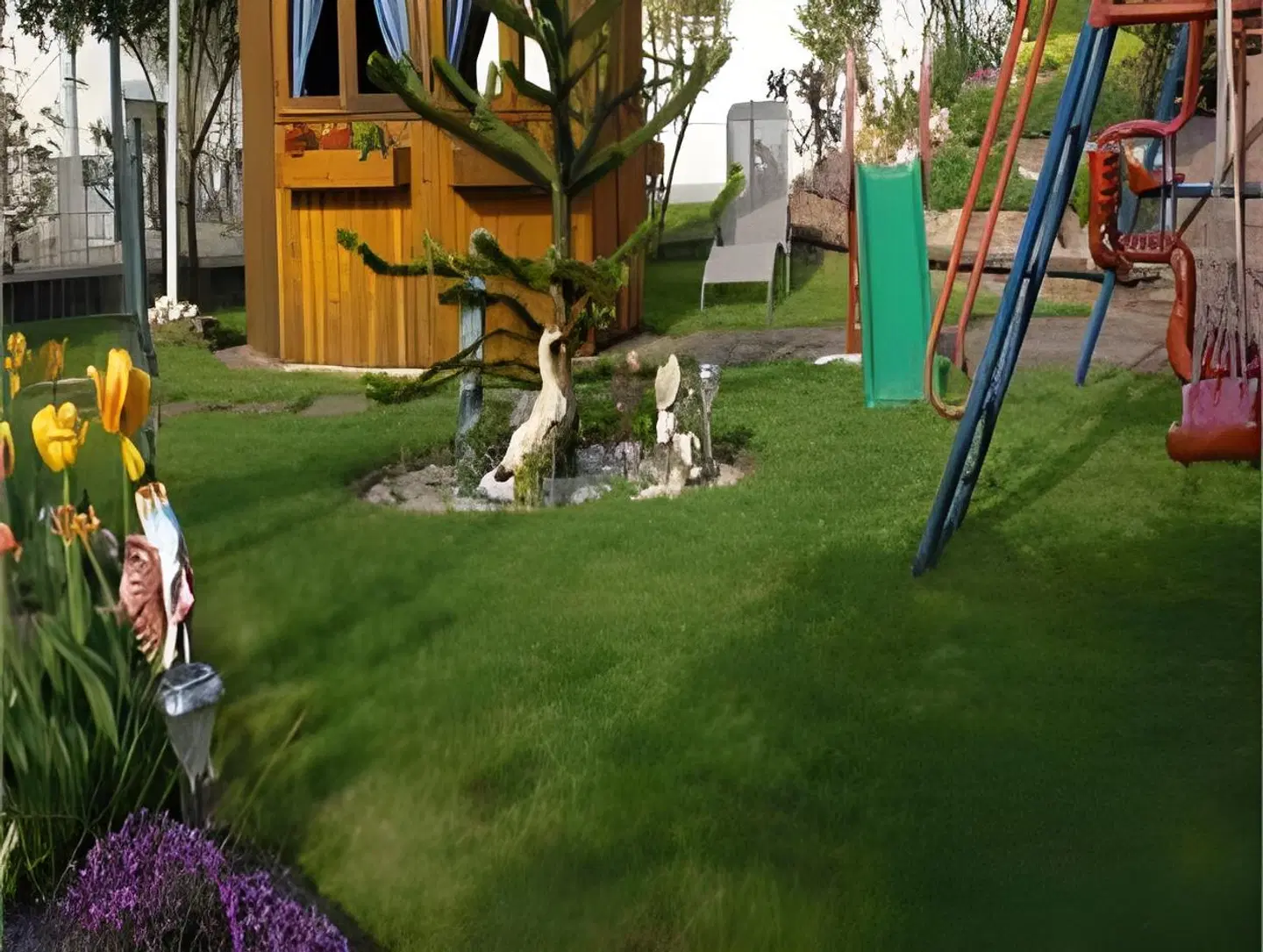 Gästehaus Alwin Diebold Garten