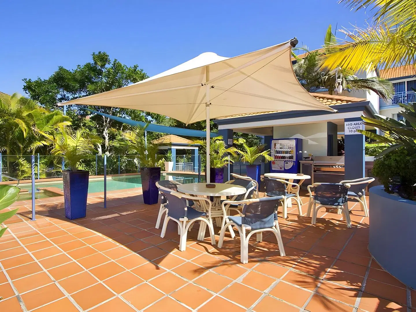 Santana Resort Surfers Paradise Terrasse