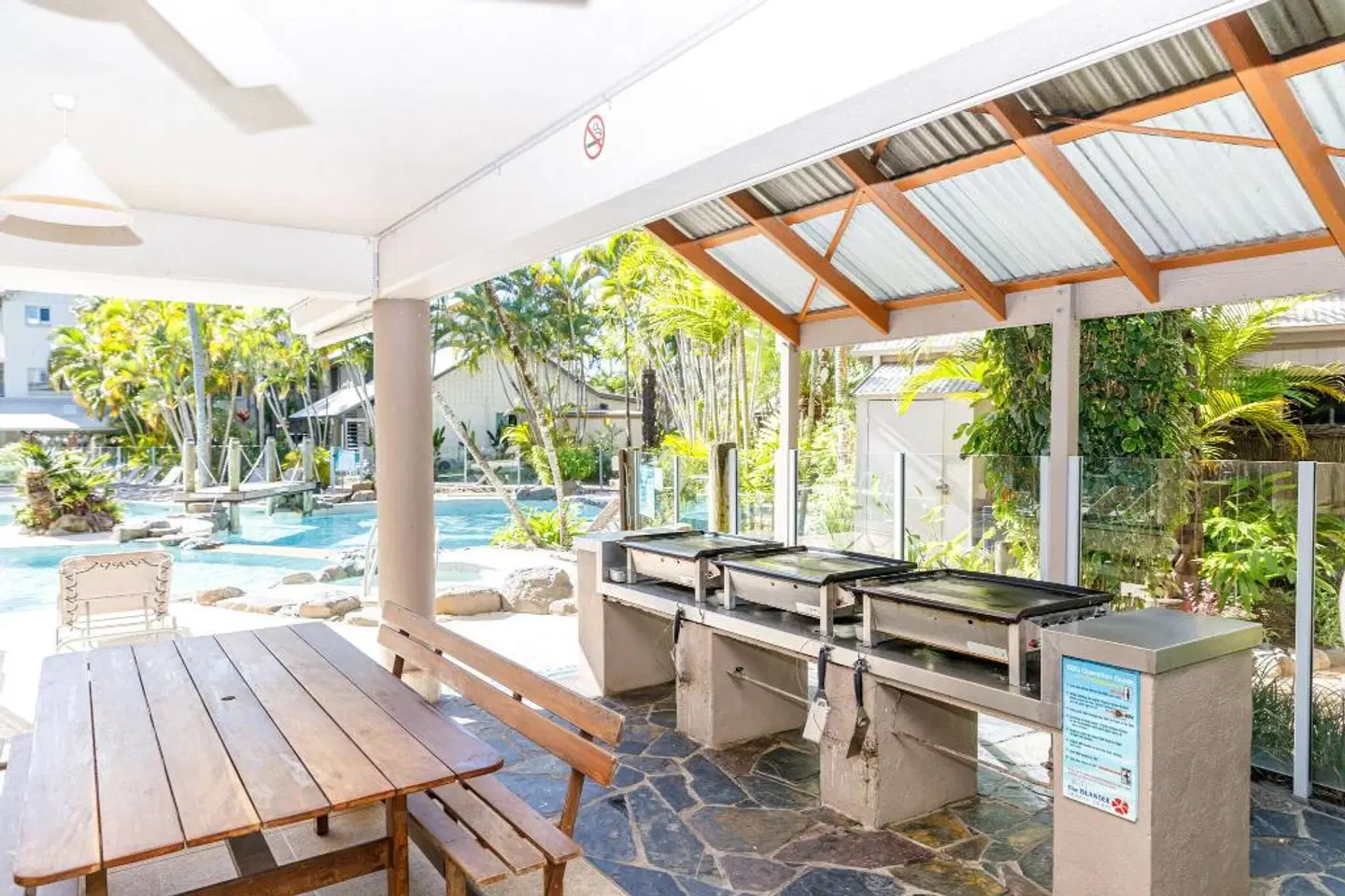 The Islander Noosa Resort Terrasse