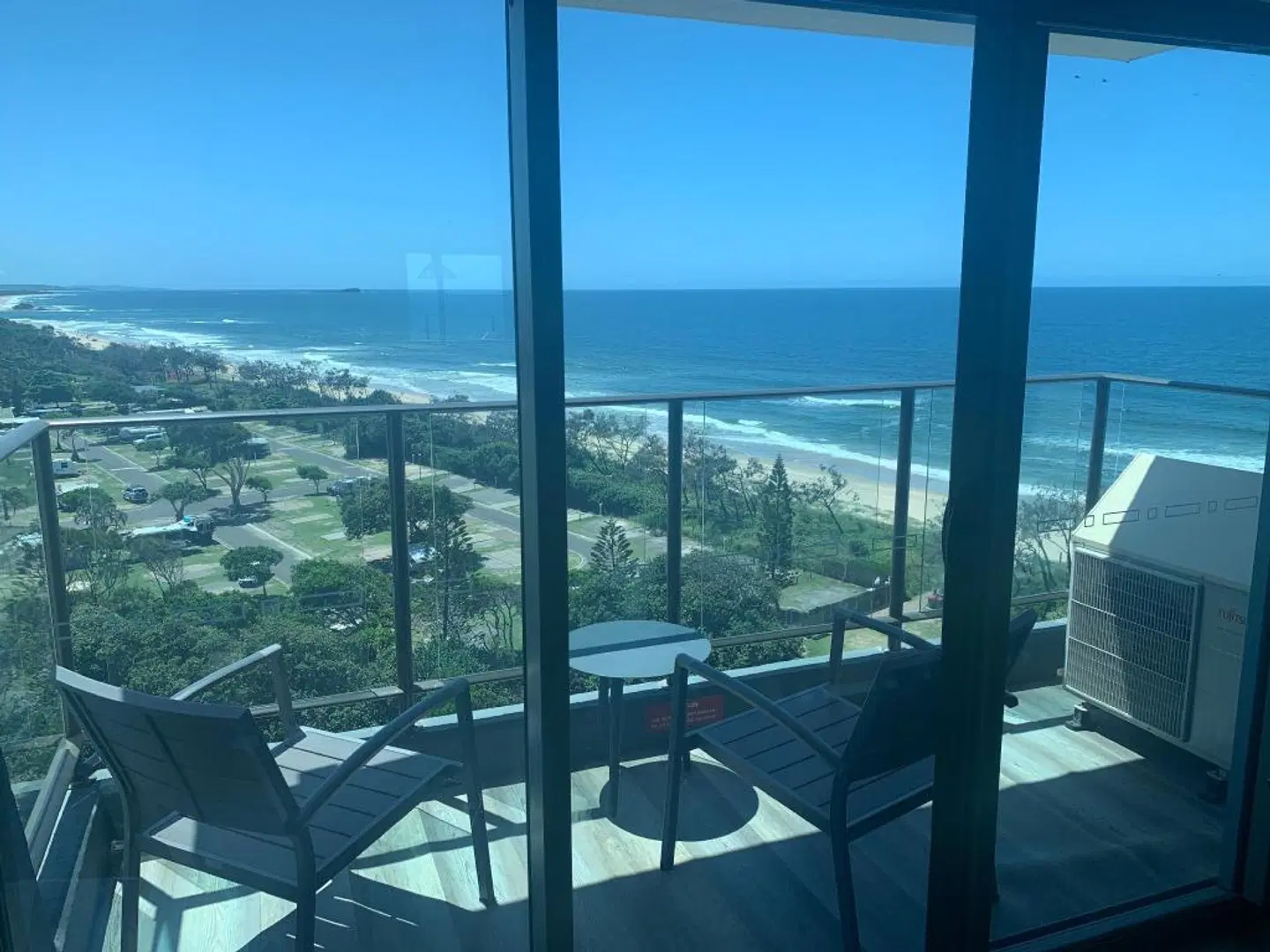 Beachfront Towers Terrasse