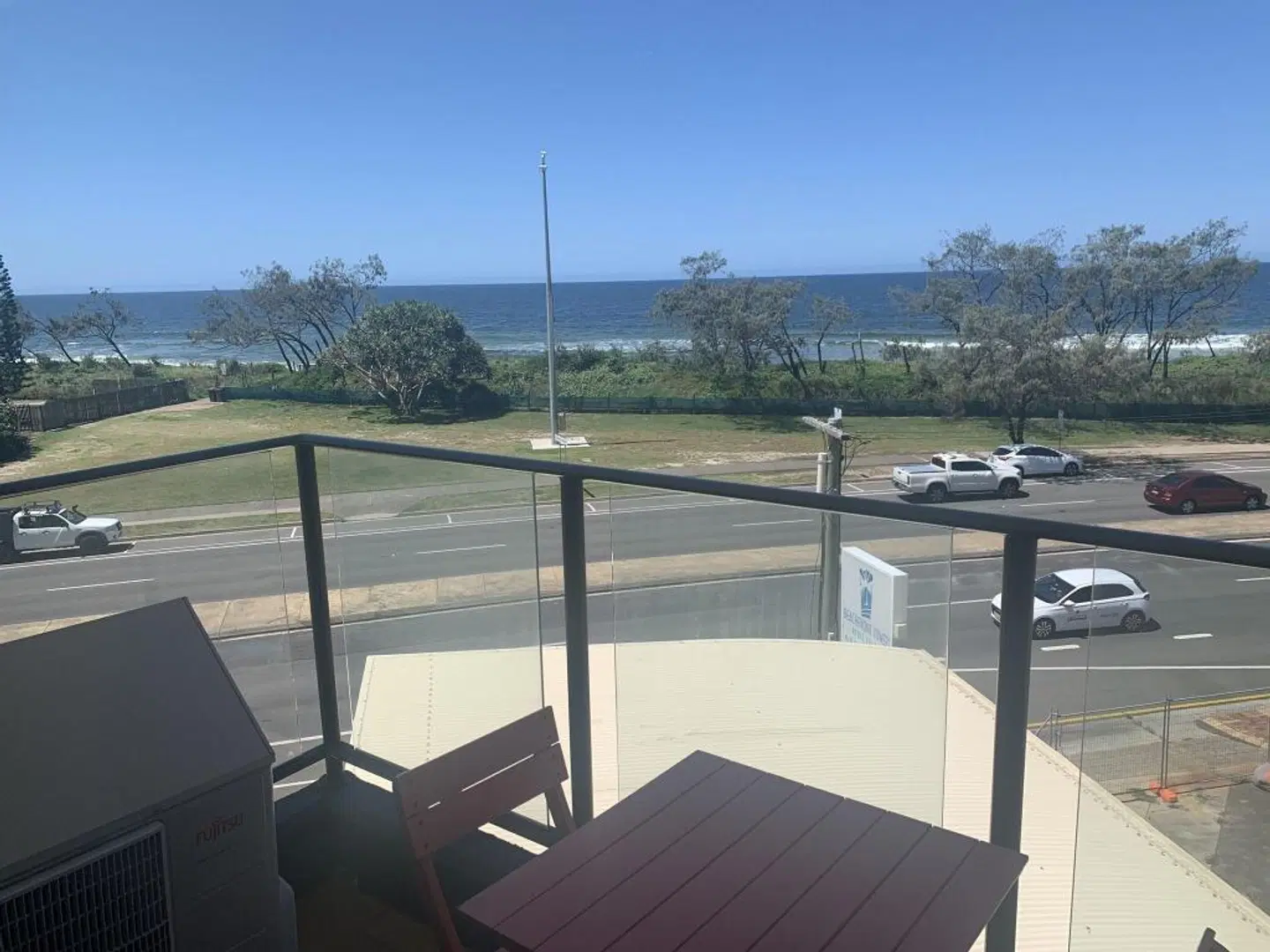 Beachfront Towers Terrasse