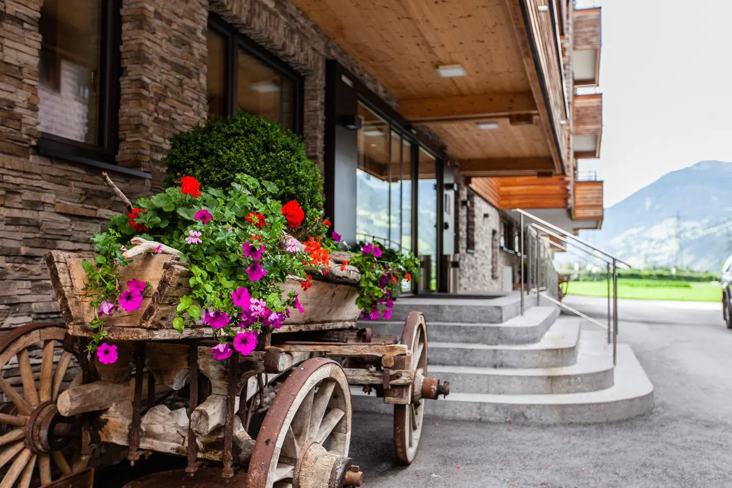 Aktivhotel Tuxerhof Terrasse