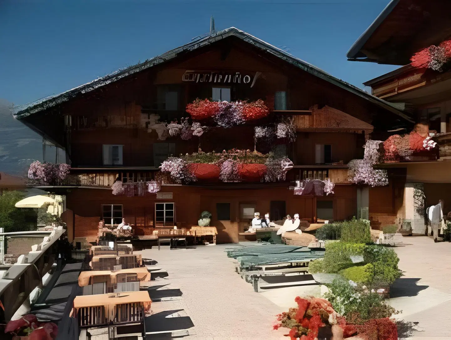Enzianhof Terrasse