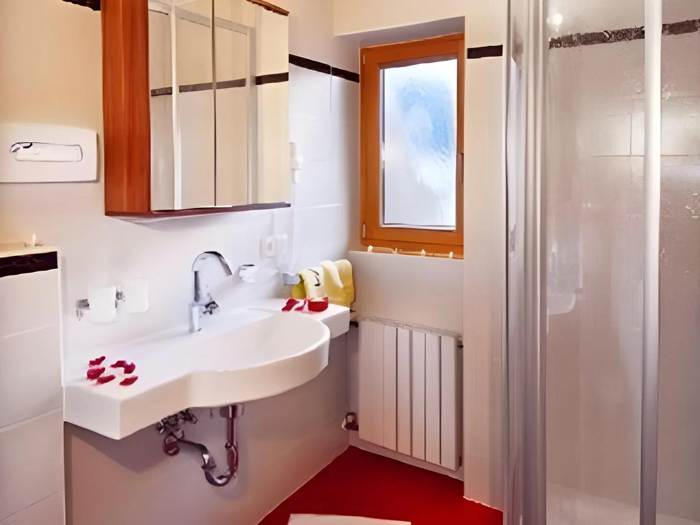 Apart Hotel Garni Austria Badezimmer