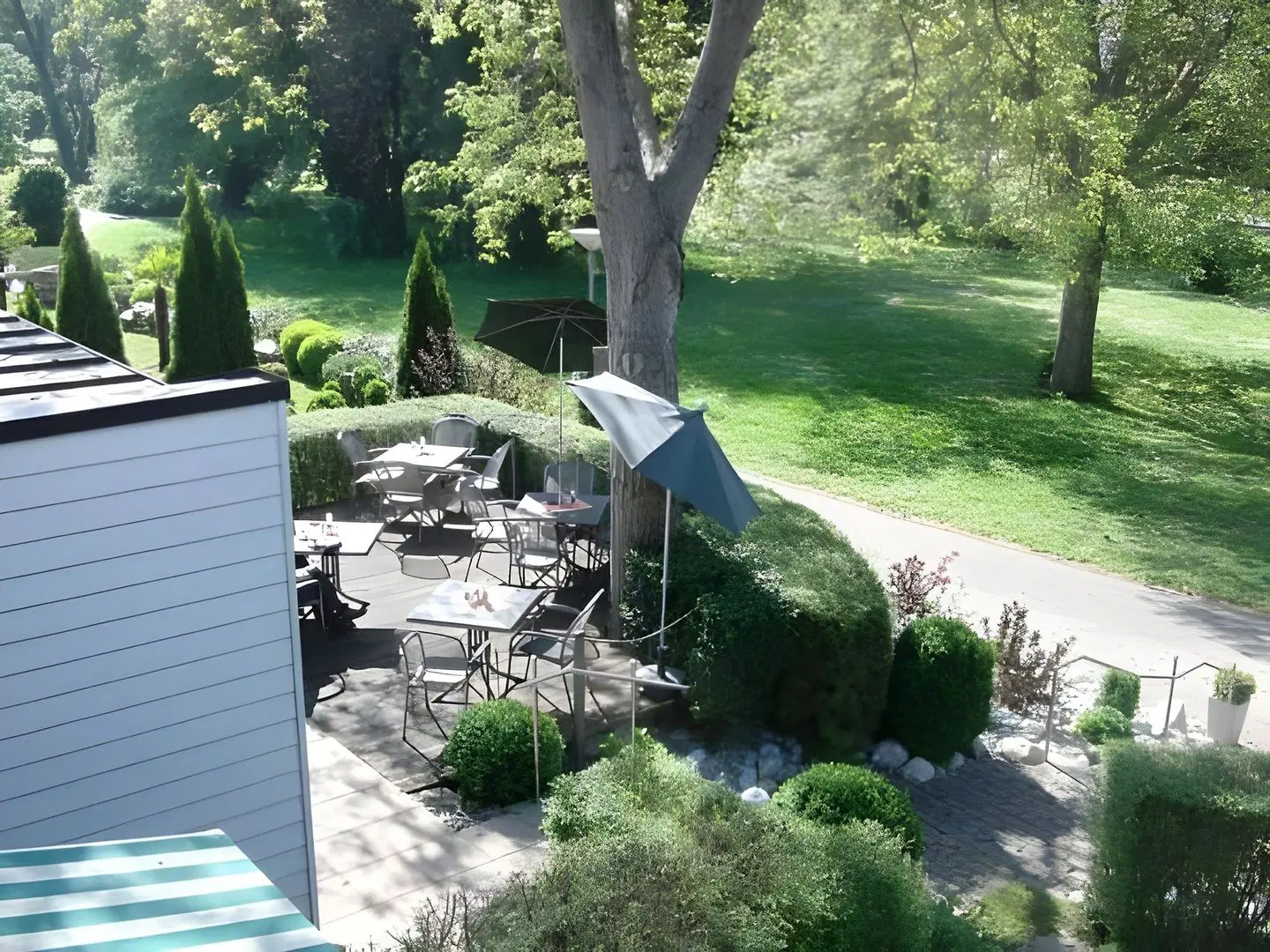 Hotel Iris am See Garten