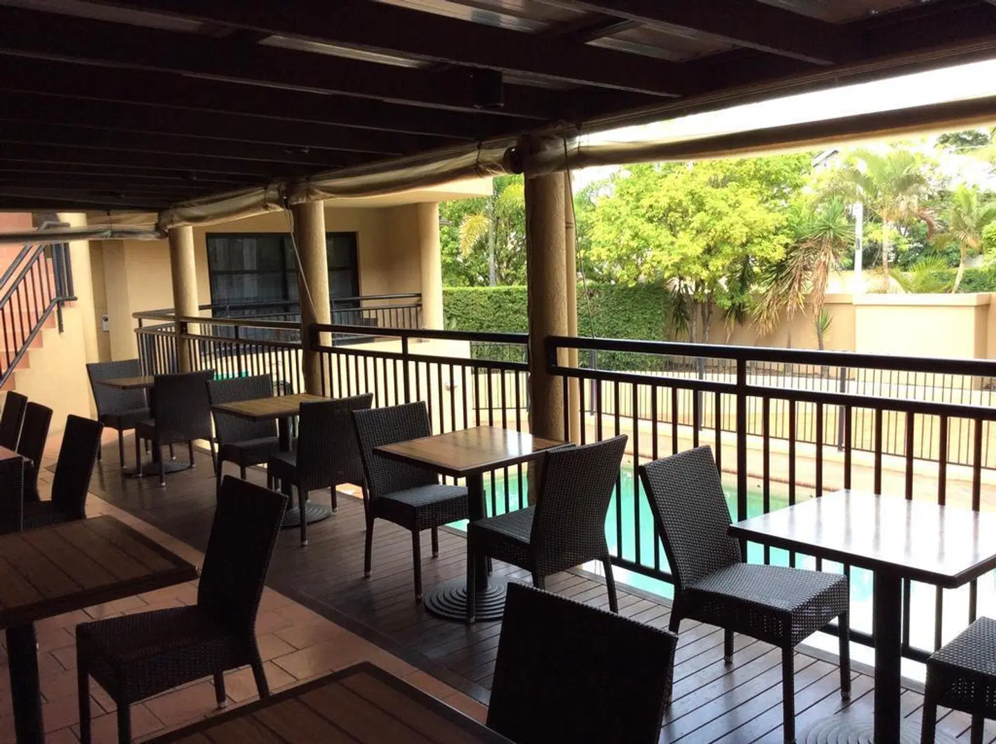 Pegasus Motor Inn Terrasse
