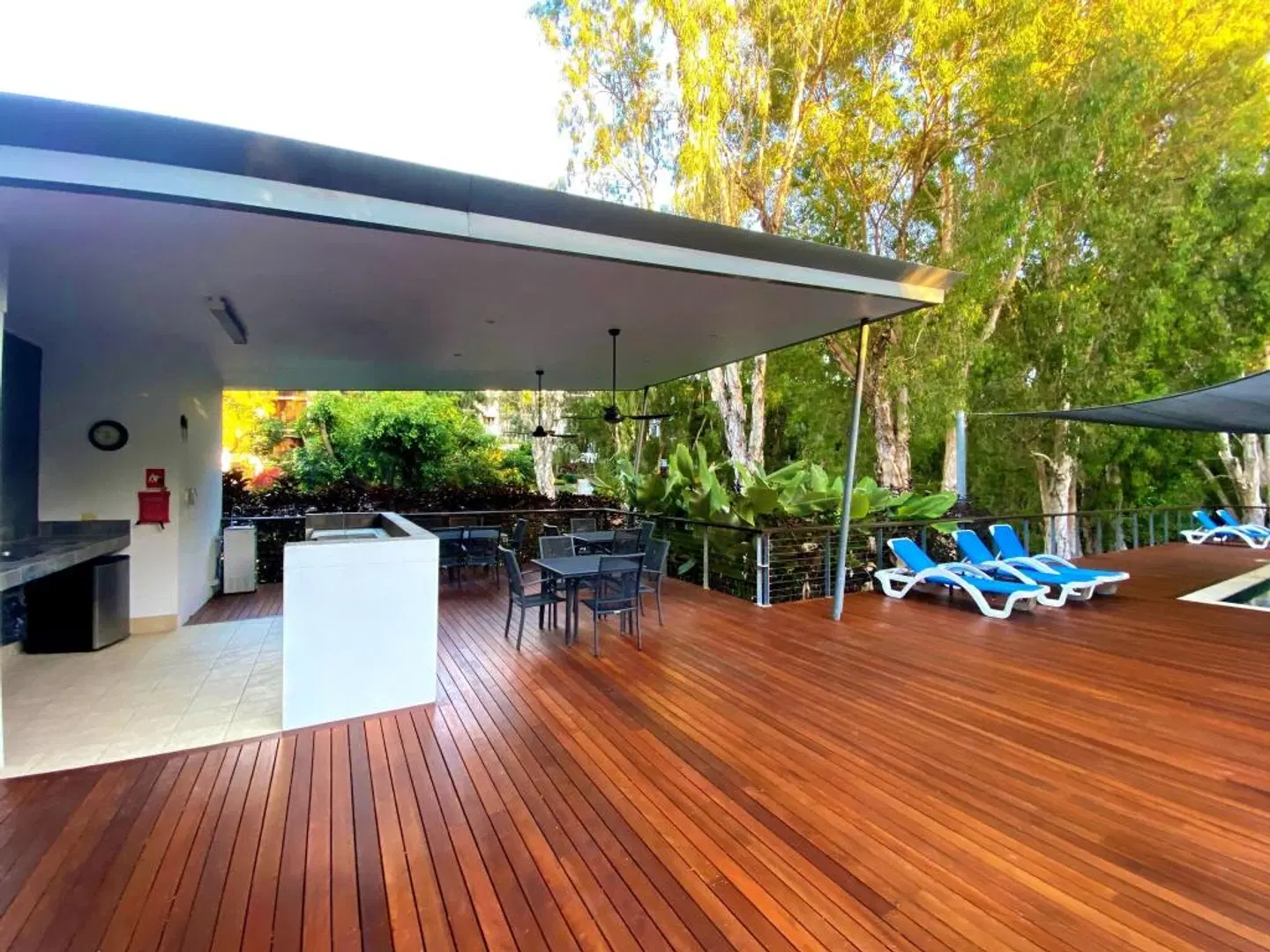 Sanctuary Palm Cove Terrasse