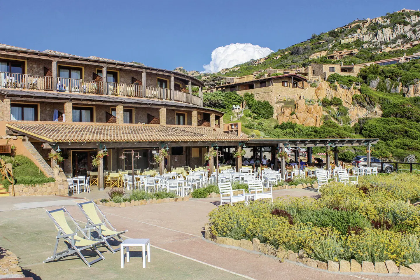 Hotel Costa Paradiso Garten