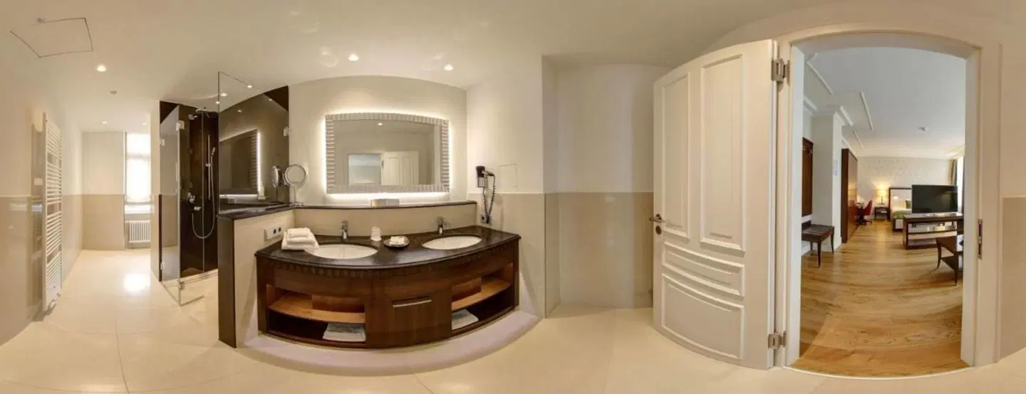 Kleiner Rosengarten Badezimmer