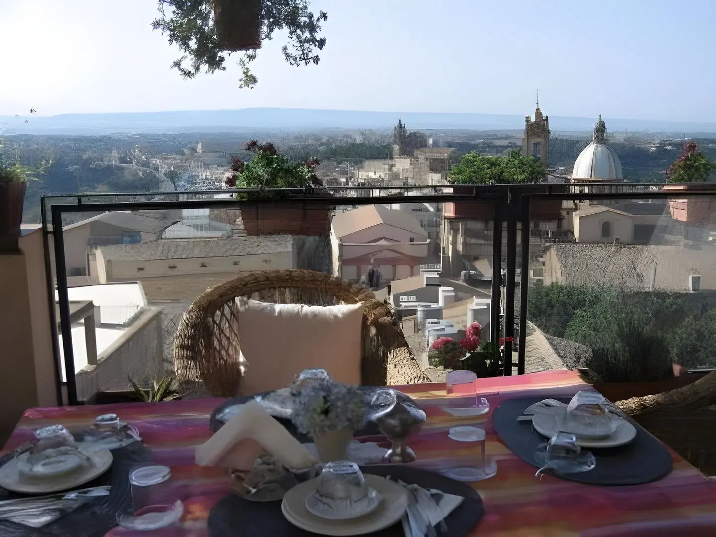 B&B Tre Metri Sopra il Cielo Terrasse