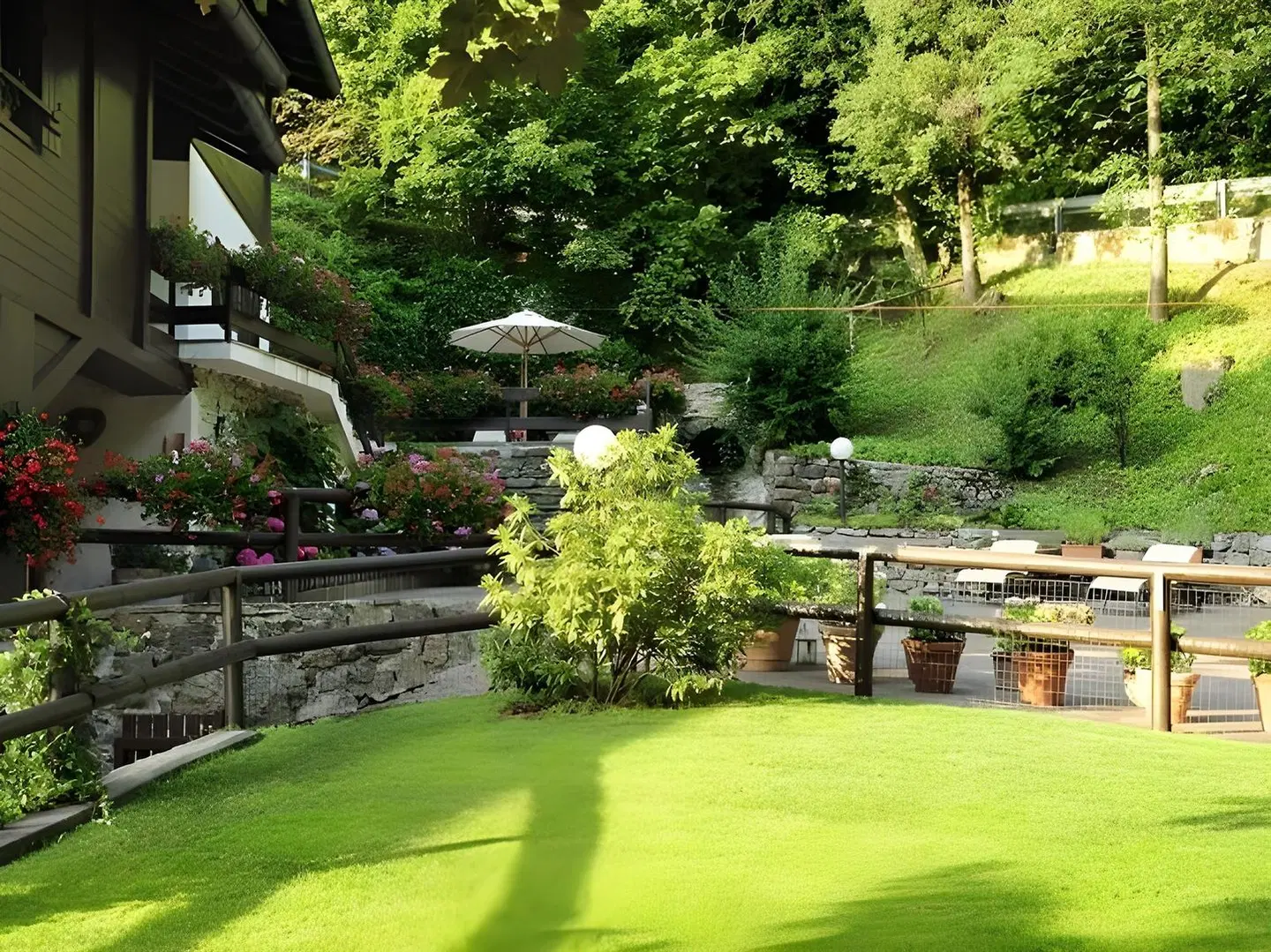 B&B Il Sambuco Garten
