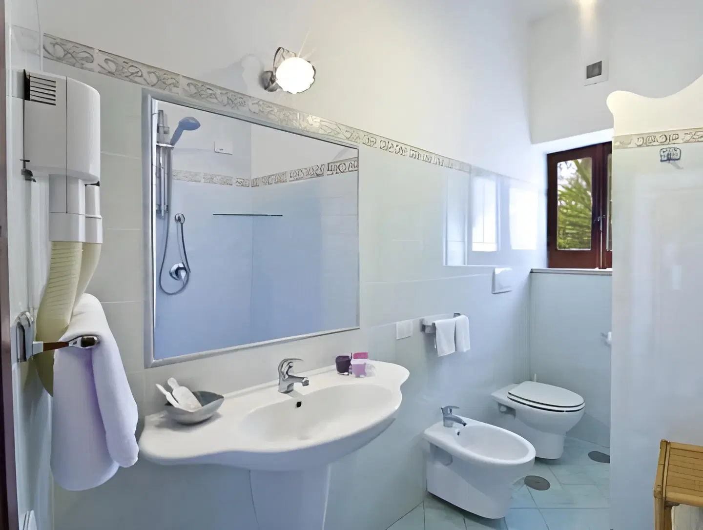 Pensione Il Canneto Badezimmer