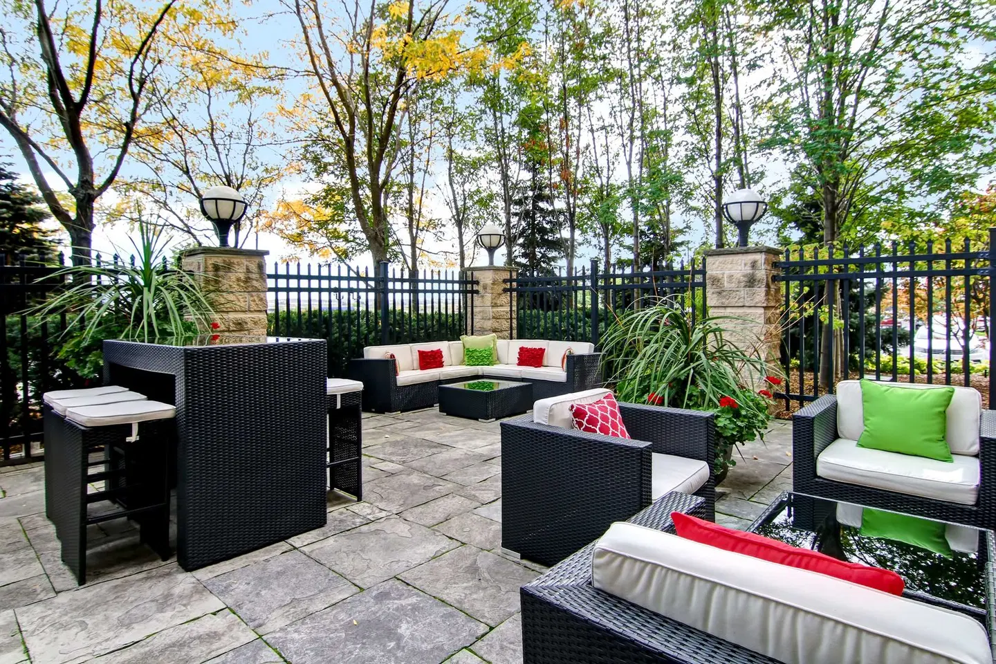 Hilton Garden Inn Toronto/Markham Terrasse
