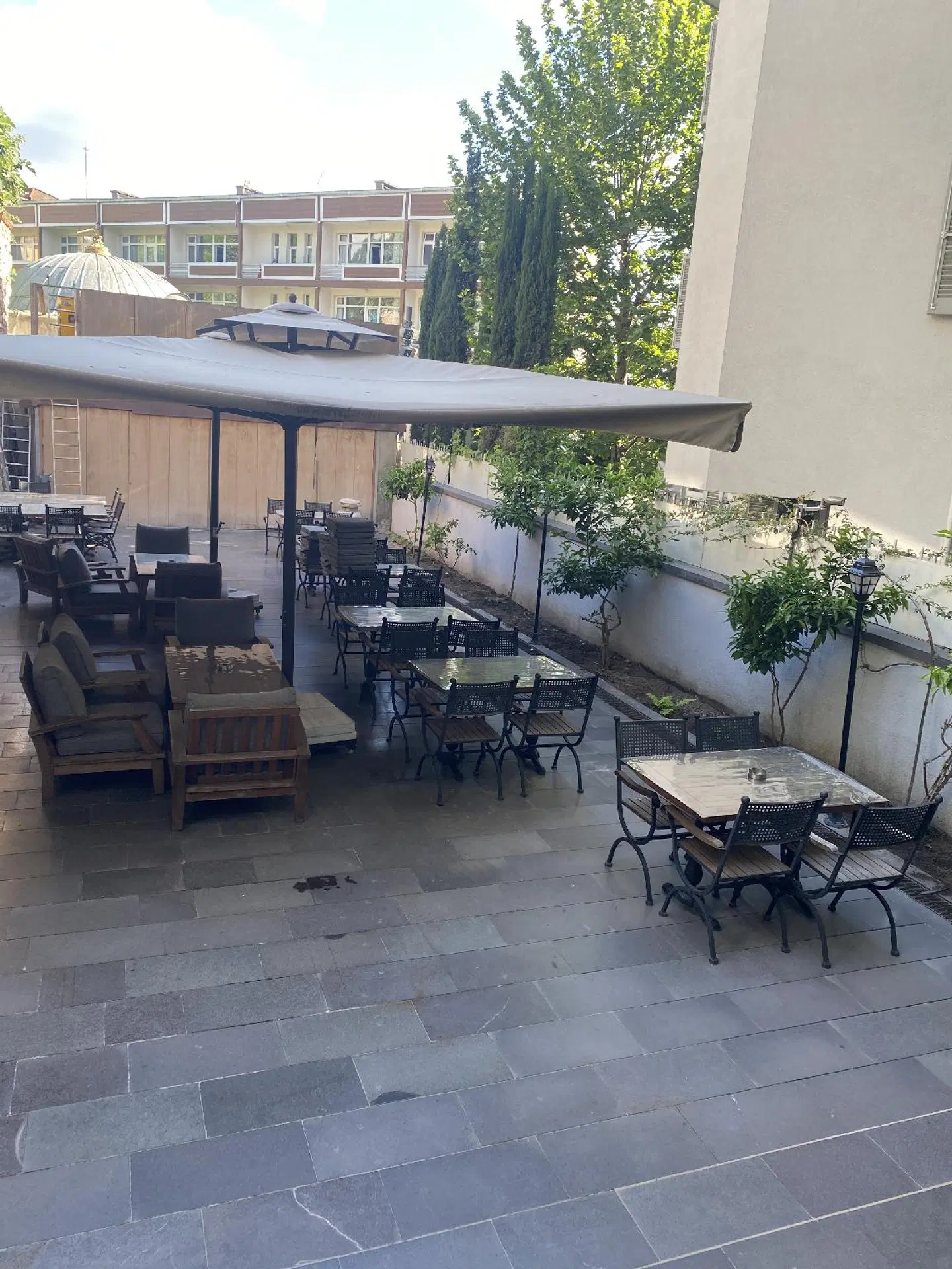 Blue Gilroy Hotel Terrasse