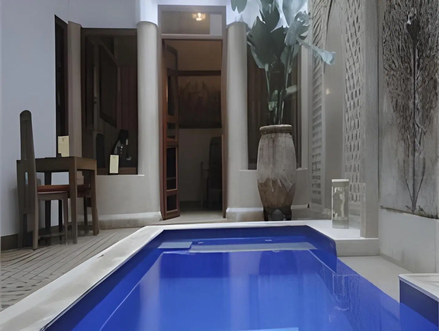 Riad Dar Beldia Hallenbad
