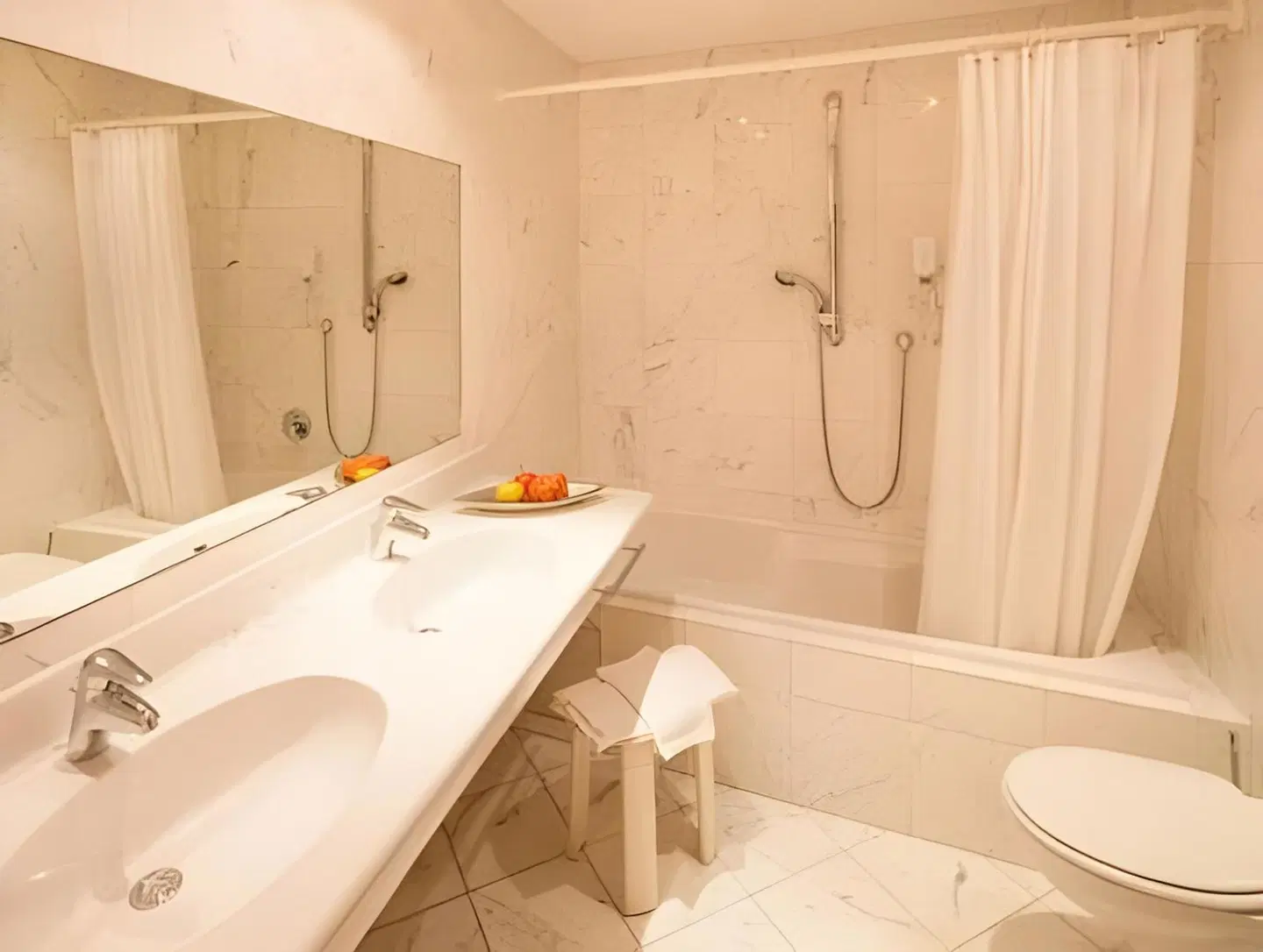Goldene Rose Badezimmer