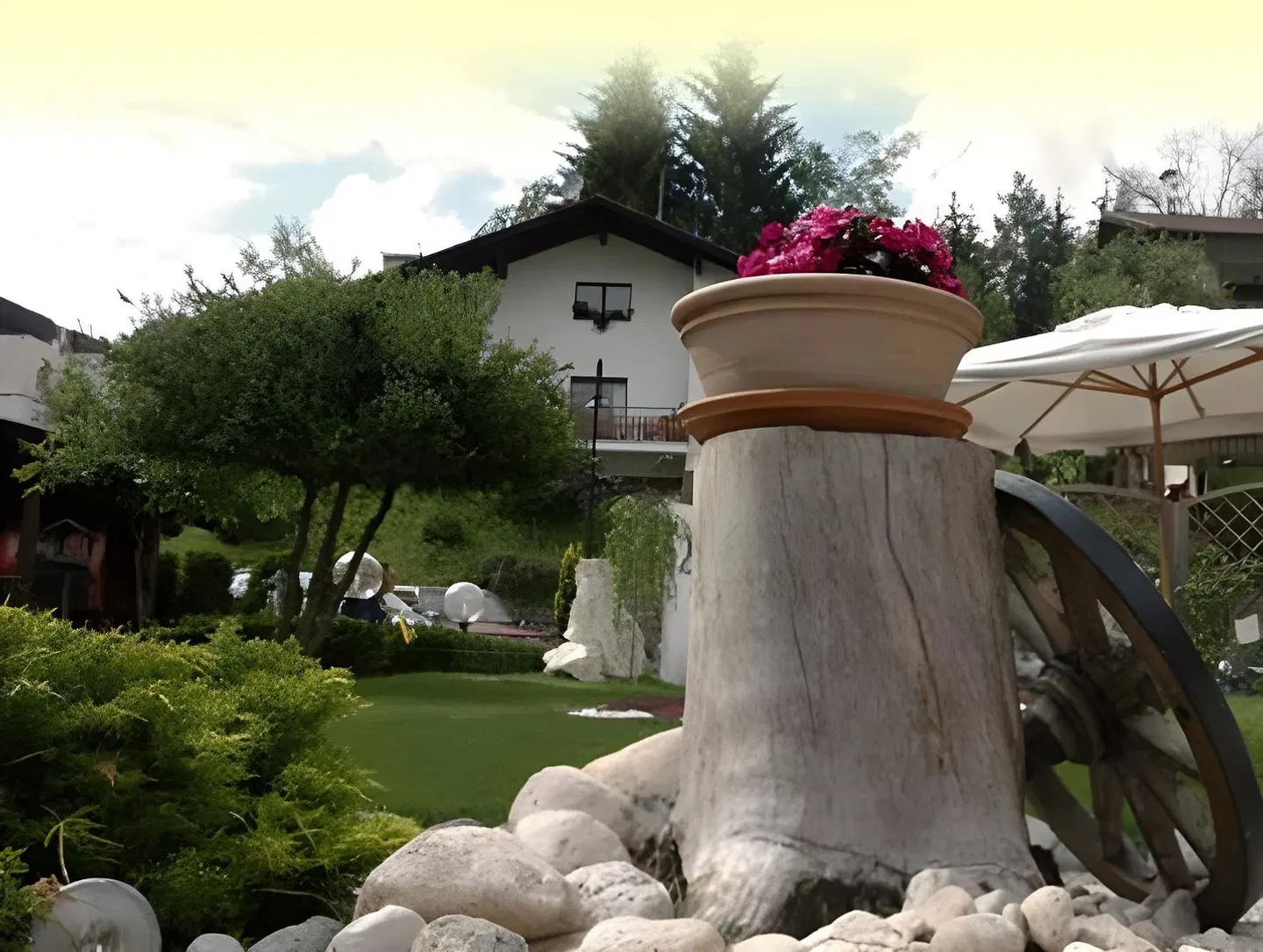 Hotel Latemar Garten