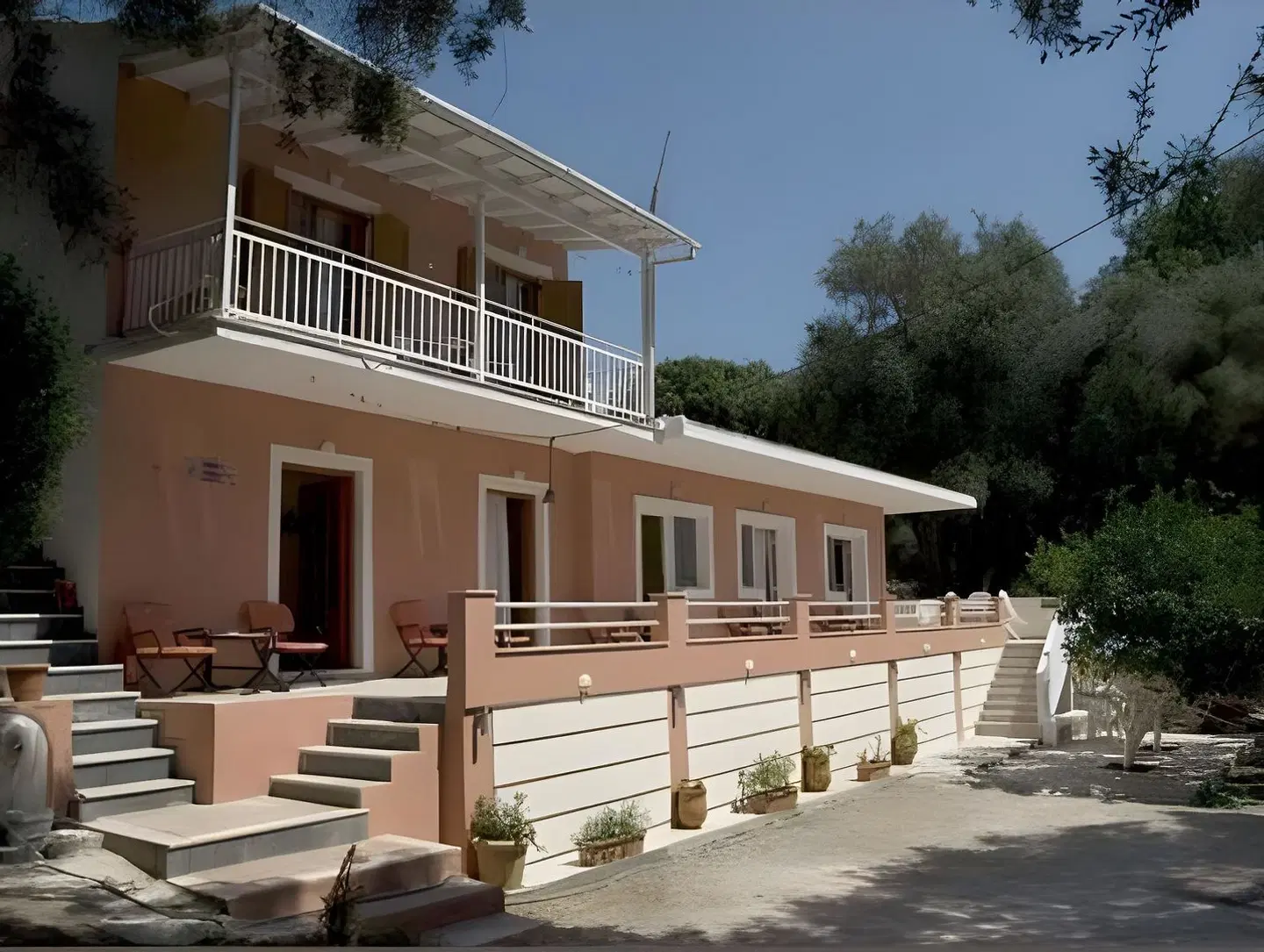 Paraskevi Apartments Terrasse