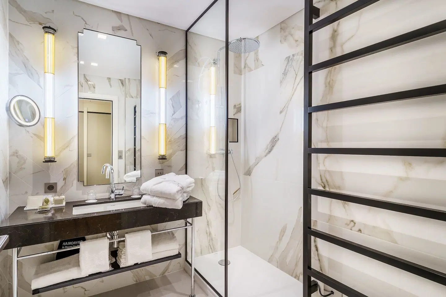 Fraser Suites Le Claridge Champs-Elysees Badezimmer