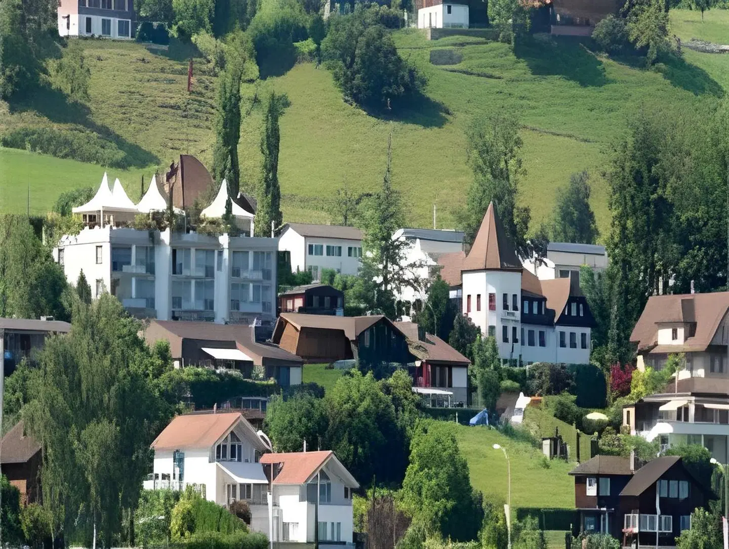Swiss-Chalet Merlischachen - Chalet-Hotel Lodge Garten