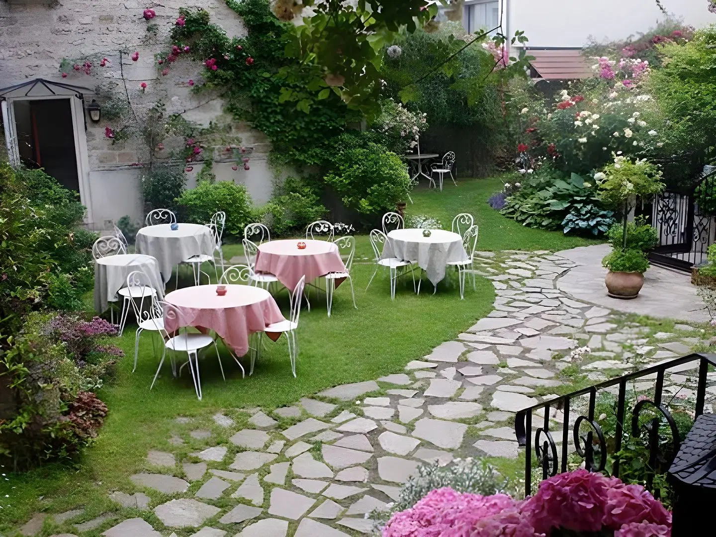 Hotel Villa Escudier Garten