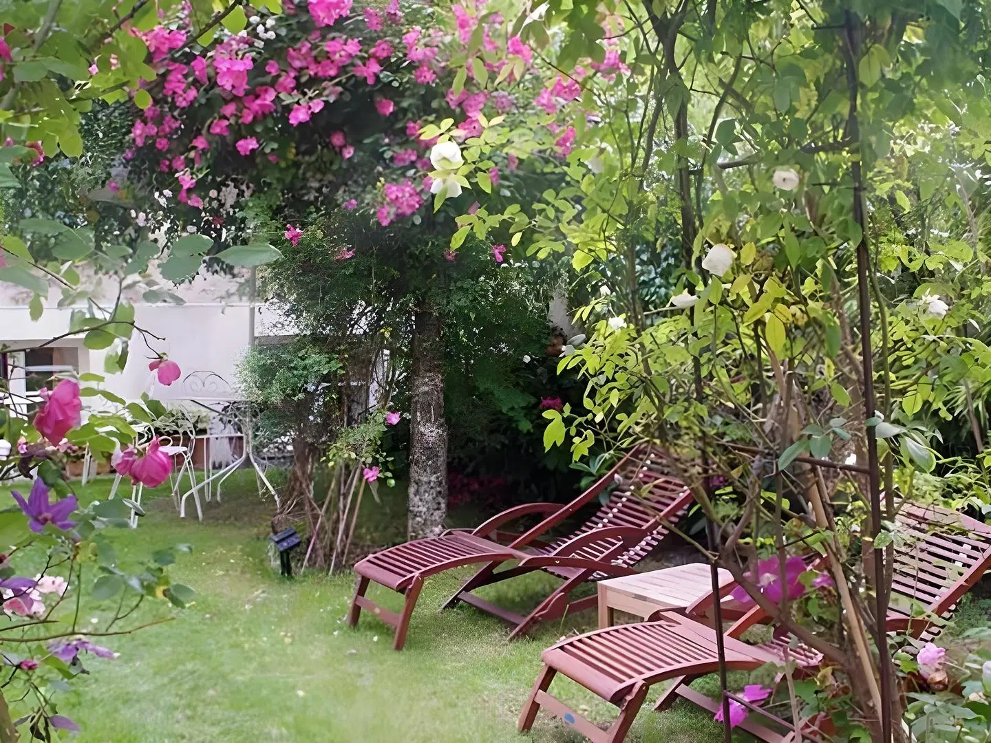 Hotel Villa Escudier Garten