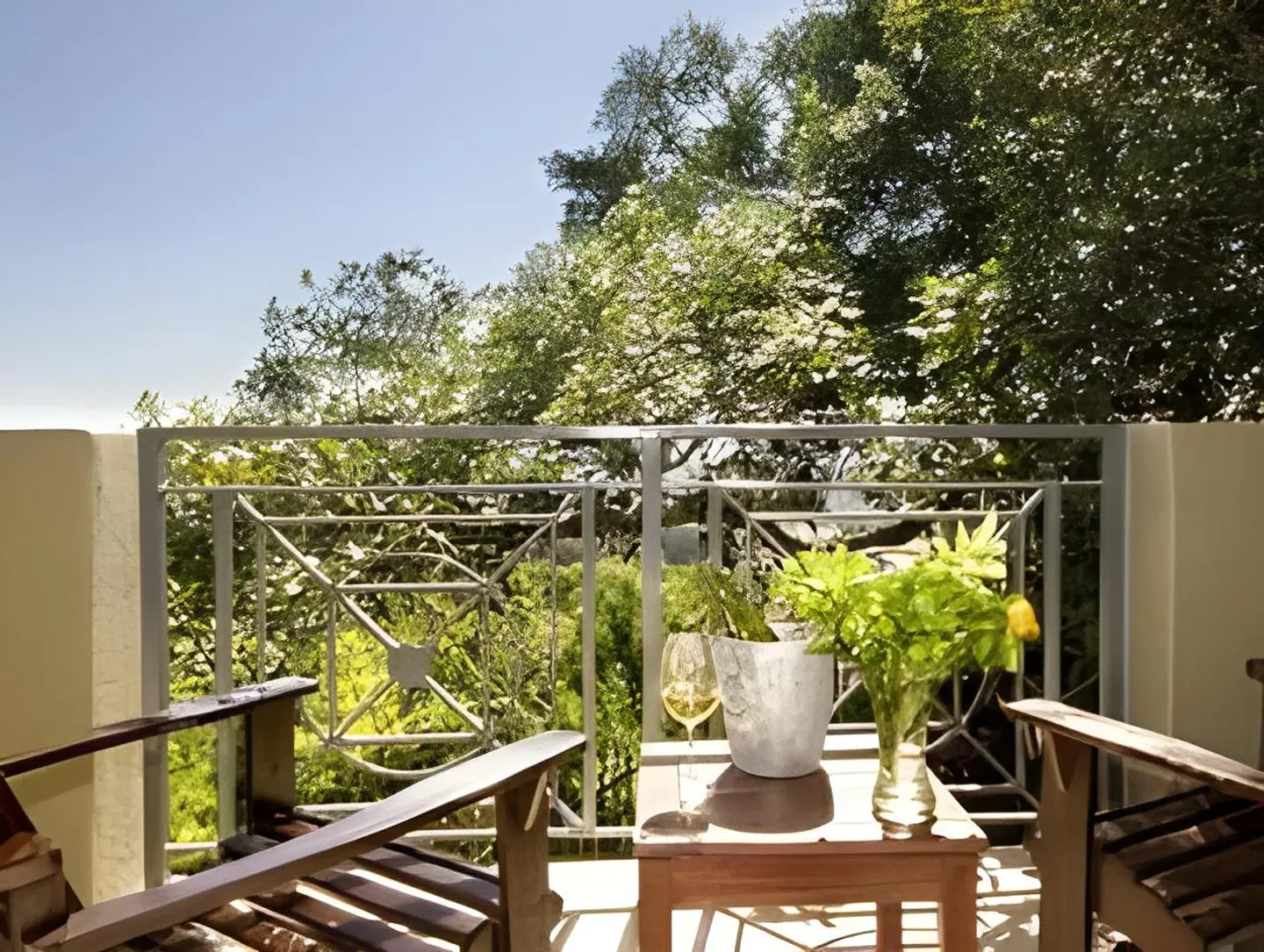 Loerie's Call Guesthouse Terrasse