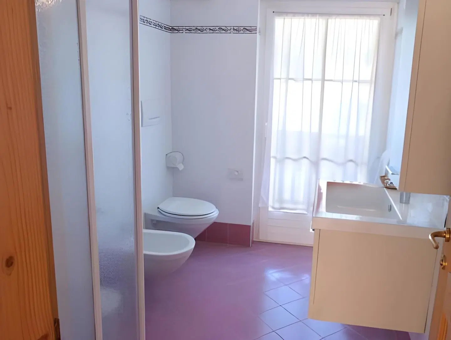 Agritur Darial Badezimmer