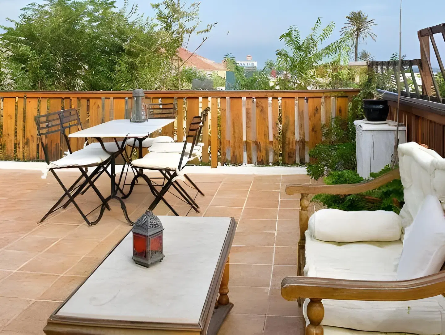 Kristina's Rooms Terrasse