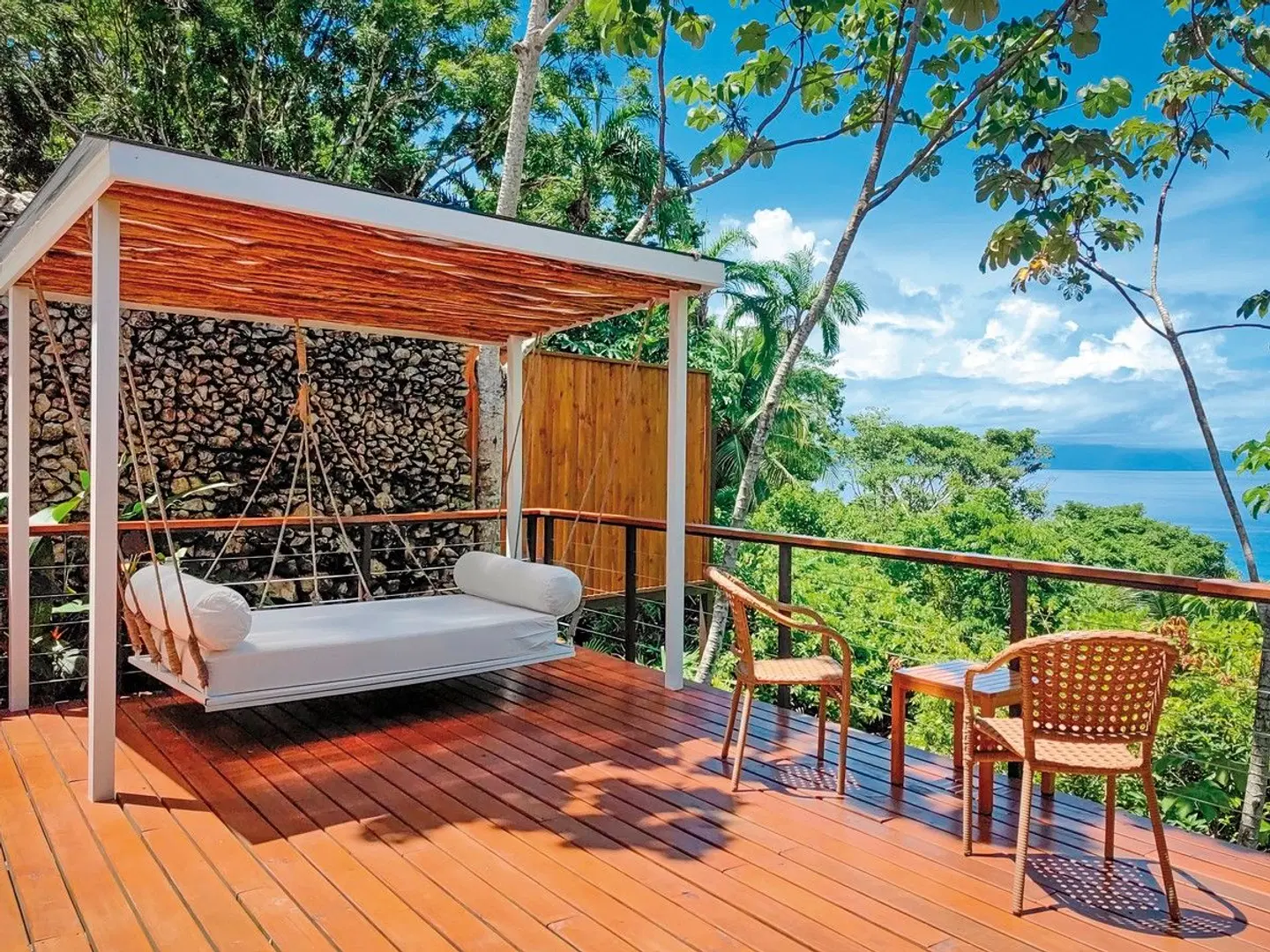 Lapa Rios Lodge Terrasse