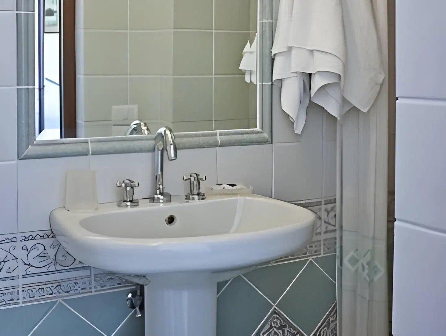 Villa Palumbo Badezimmer