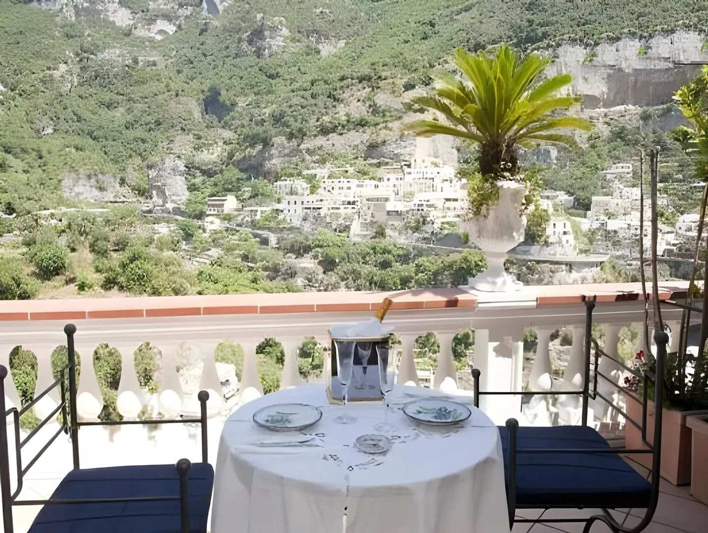 Villa Palumbo Terrasse