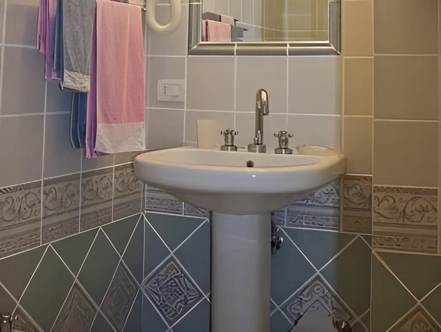 Villa Palumbo Badezimmer