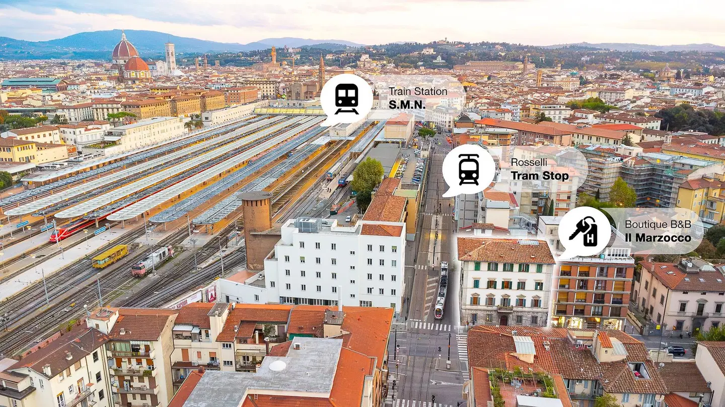 B&B Il Marzocco Terrasse