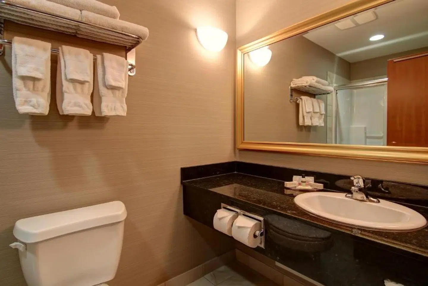 Canalta Hotel Assiniboia Badezimmer