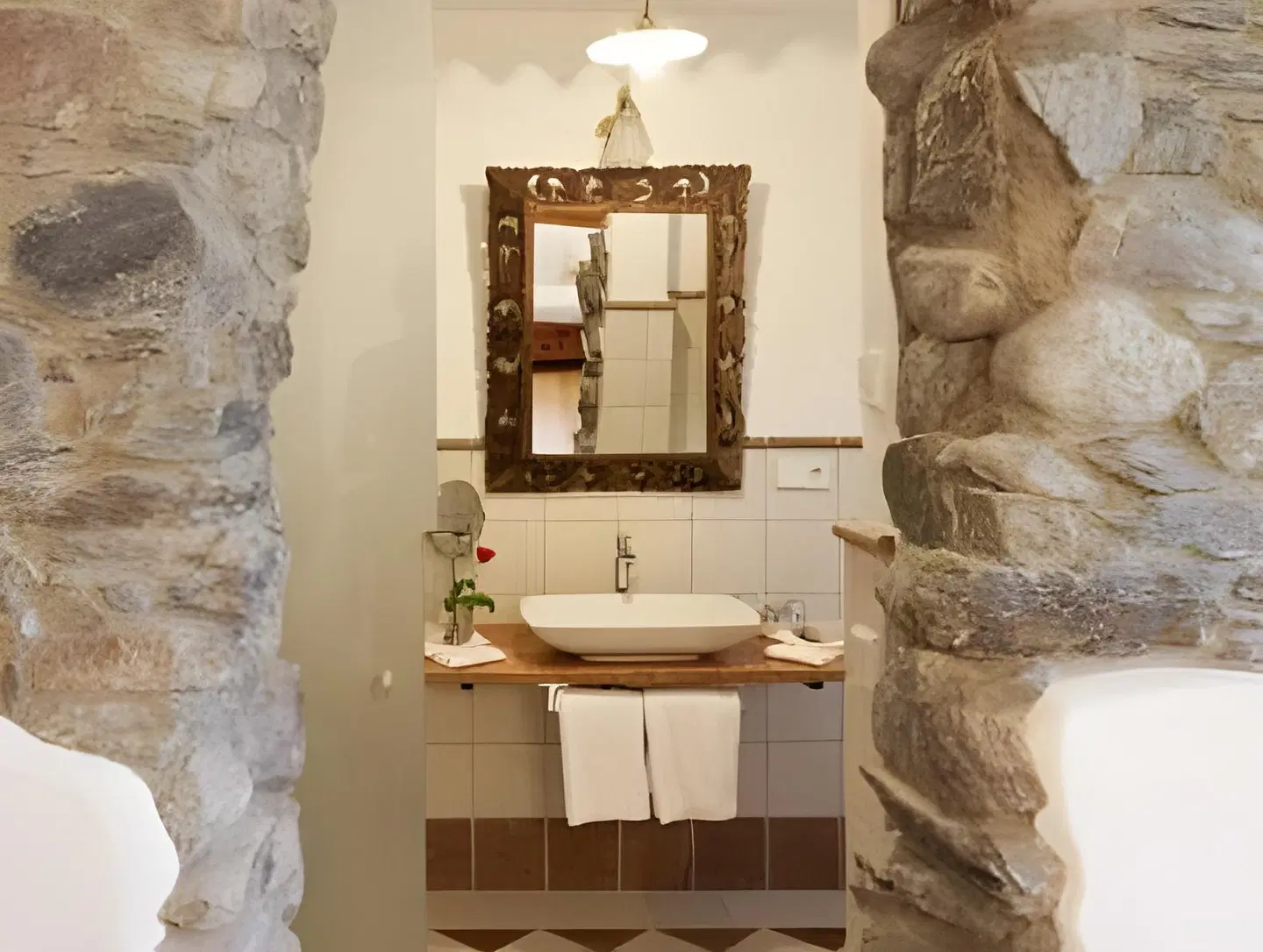 Ottmanngut Suite and Breakfast Badezimmer