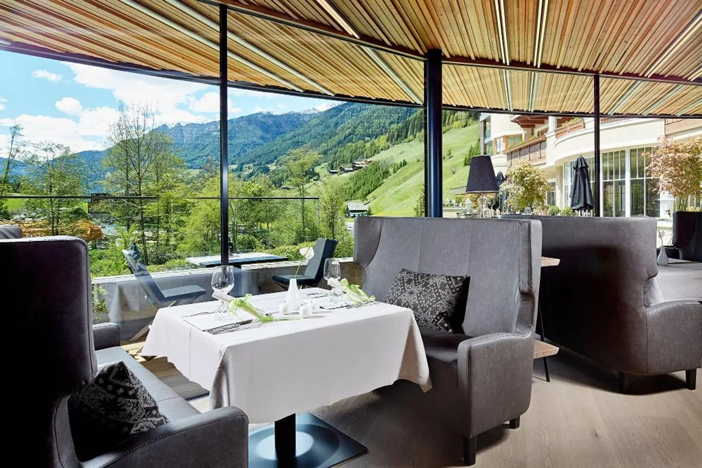 Amonti Wellnessresort Terrasse