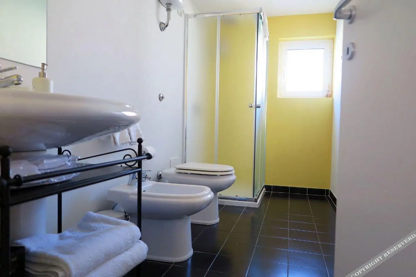 B&B Palazzo Mirelli Badezimmer