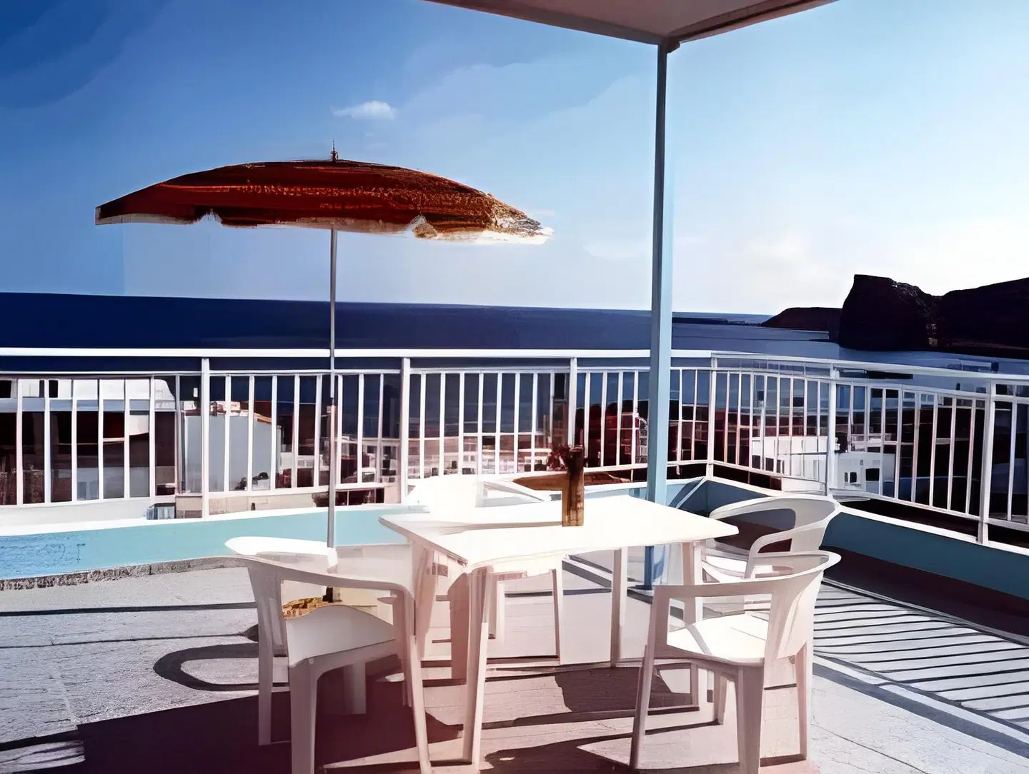 Salora Studio-Apartments Terrasse