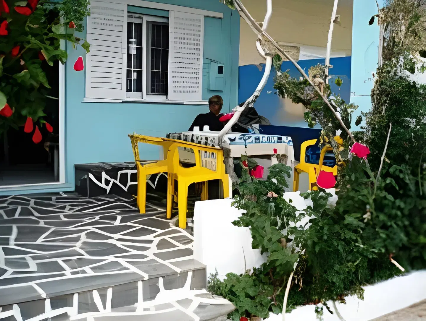 Salora Studio-Apartments Terrasse