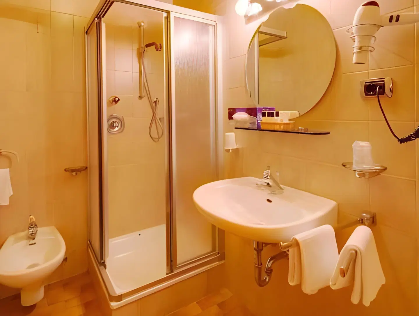 Goldene Rose Badezimmer