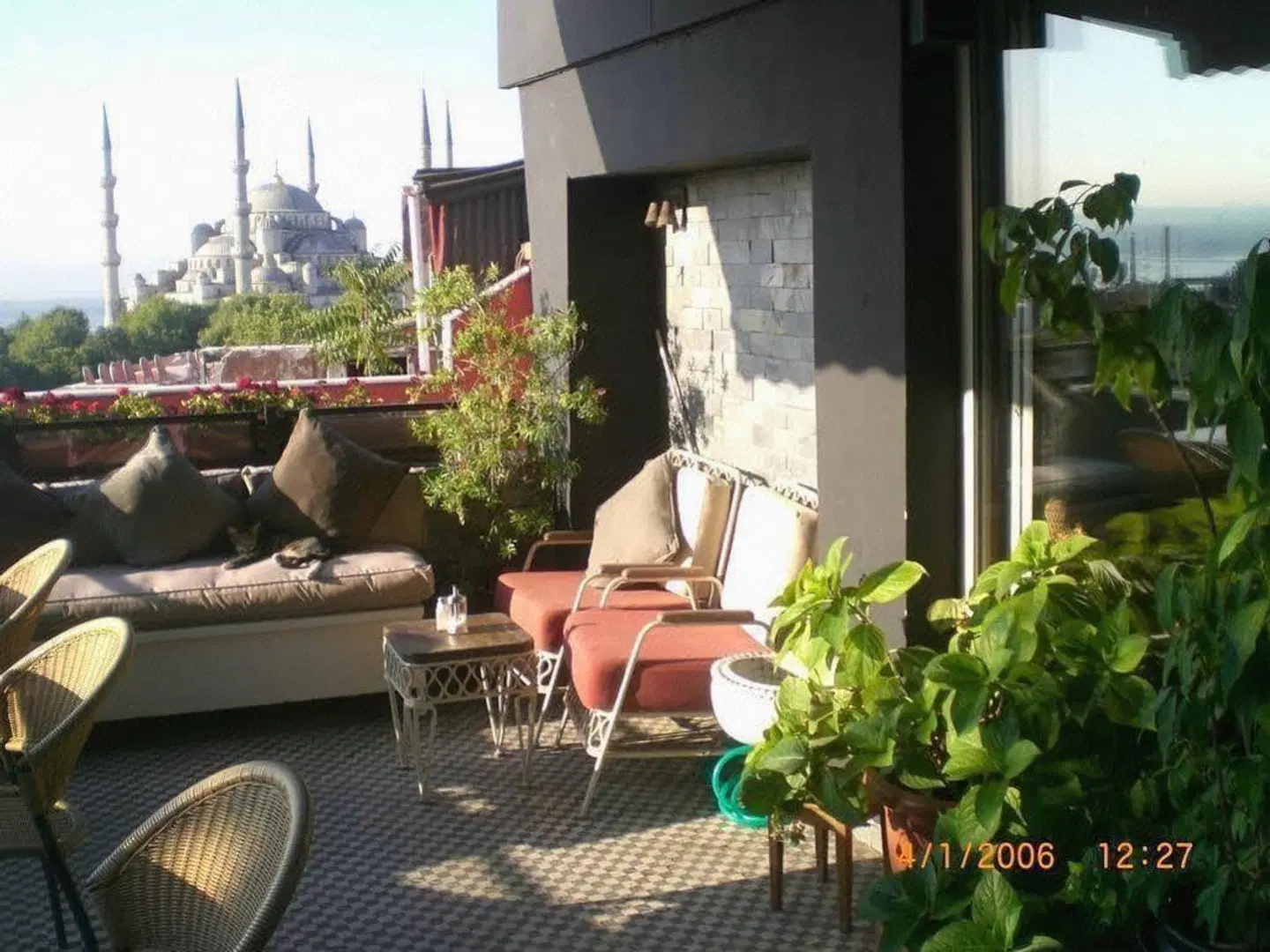 Nomade Old City Hotel Terrasse