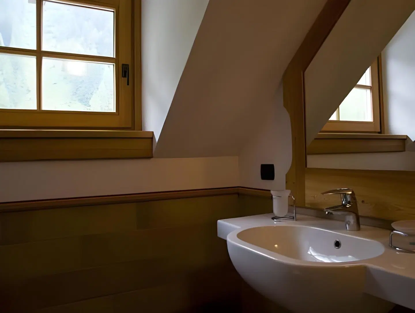 Rifugio Lago Nambino Badezimmer