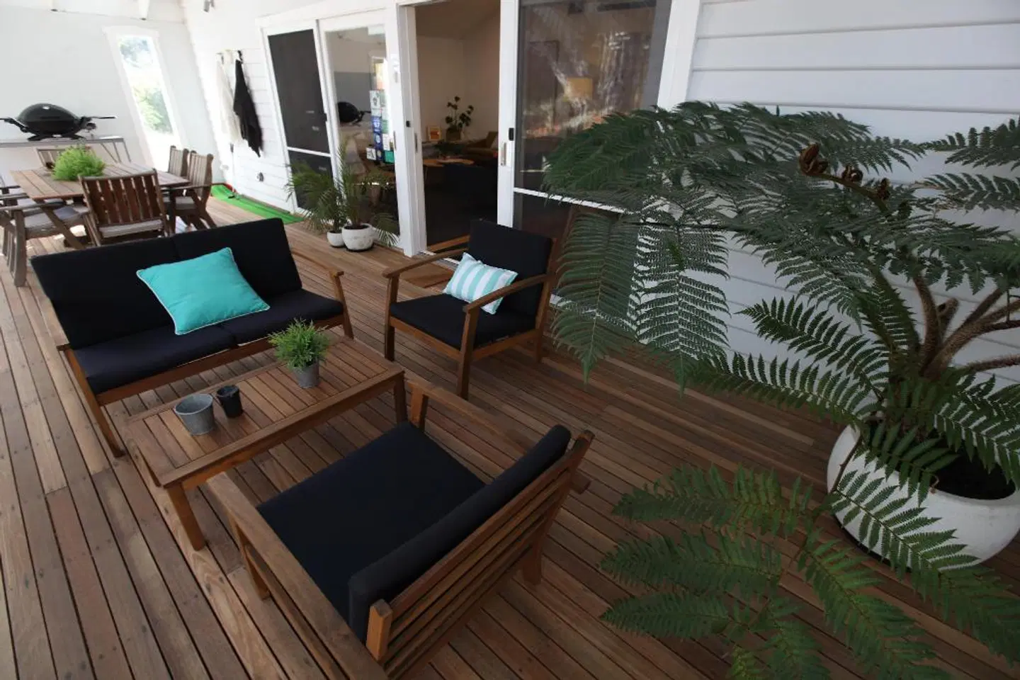 Sunny Side Up B&B Rye Terrasse