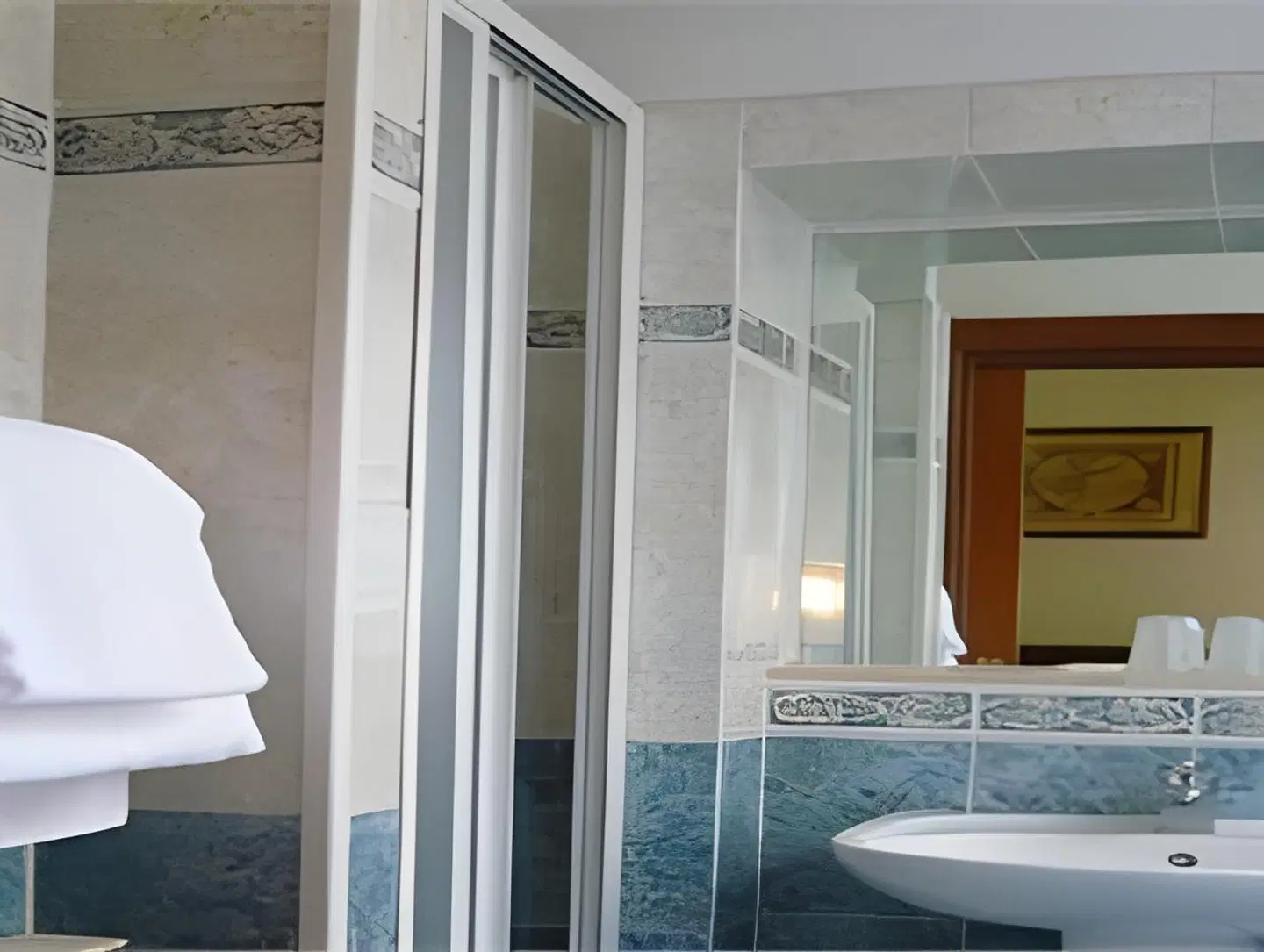 Hotel Nizza Badezimmer